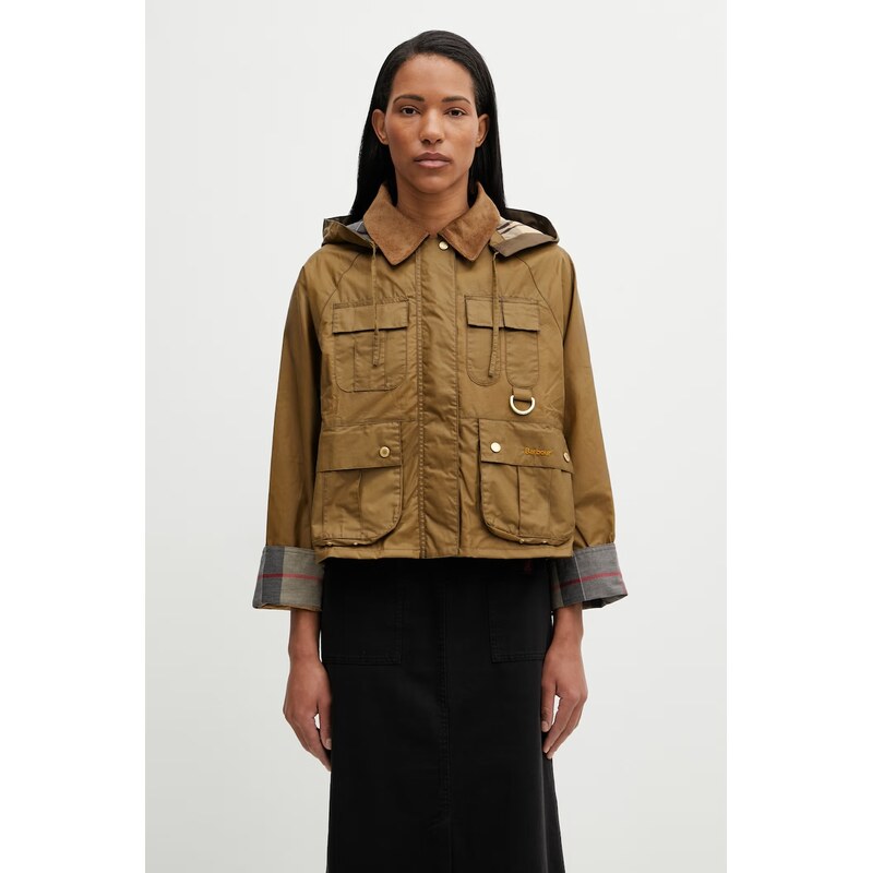 Barbour LWX1530SN11 přechodová bunda dámská bavlněná
