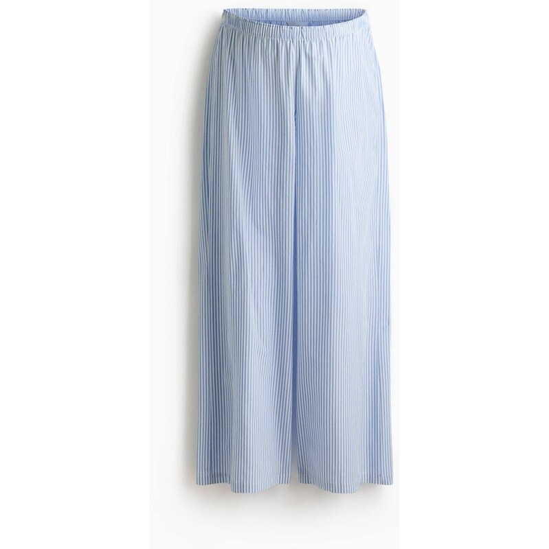 H&M - MAMA Cotton pyjama bottoms - modrá 114879490