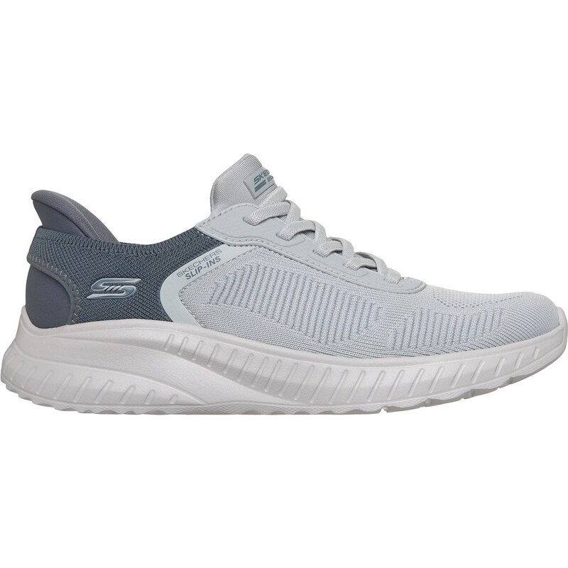 Skechers Ženy Slip-ins: BOBS Sport Squad Chaos Shoes v Šedá,