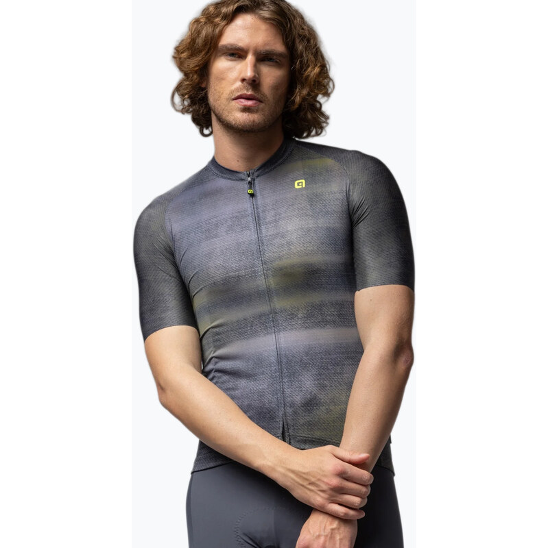 Pánský cyklistický dres Alé Traccia black