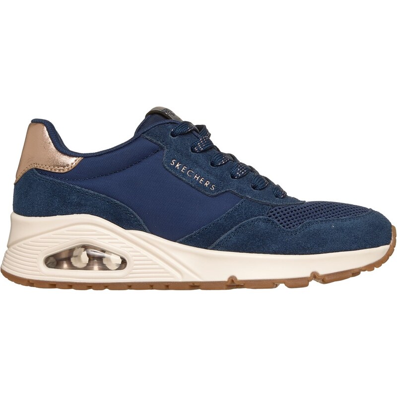 Skechers Ženy UNO - Vintage Air Shoes v Tmave Modrá, Velikost 38