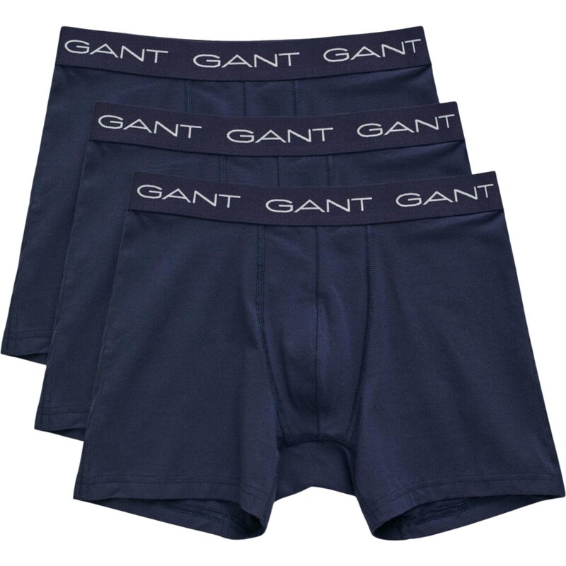 GANT Boxerky marine modrá / bílá
