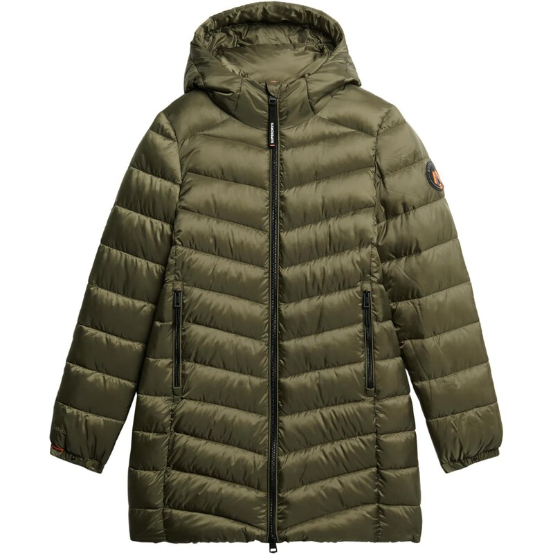 Superdry & Co Zimní kabát Fuji zelená