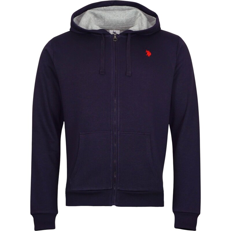 U.S. POLO ASSN. Mikina tmavě modrá / červená