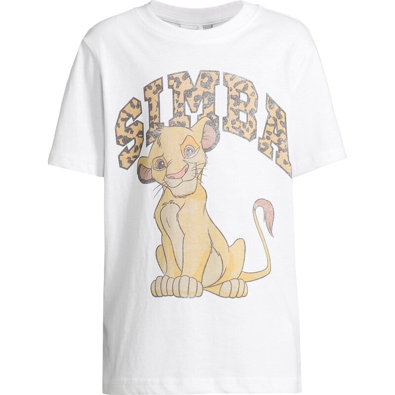 Mister Tee Tričko Simba béžová / černá / bílá