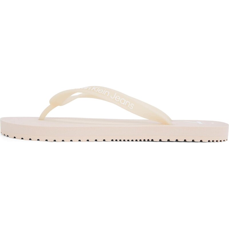 Calvin Klein Žabky pastelově růžová / offwhite 114882775