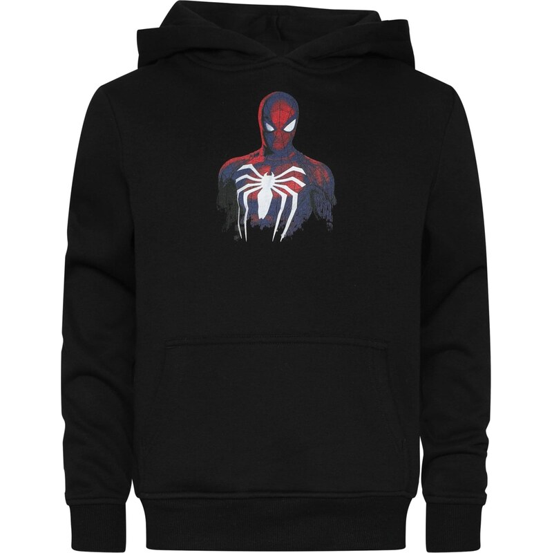 Mister Tee Mikina Spiderman tmavě modrá / červená / černá / bílá