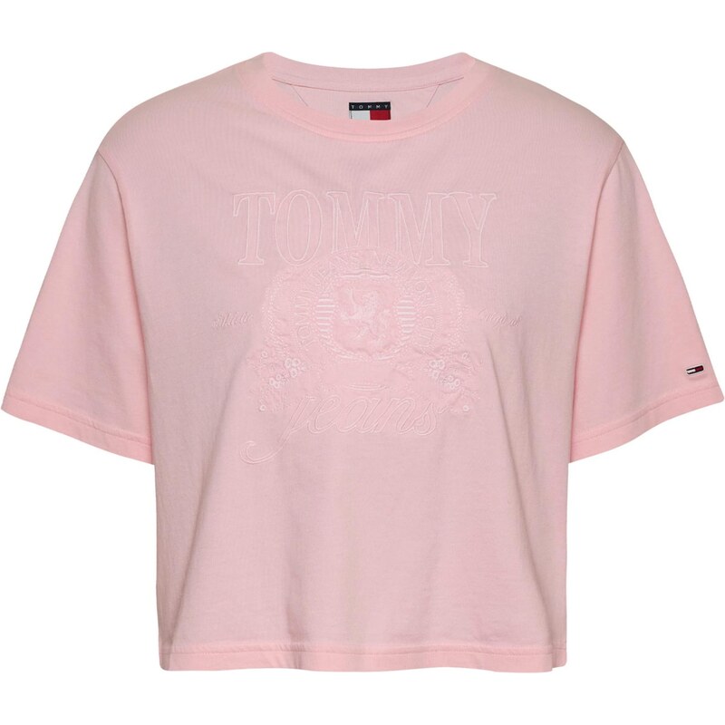 Tommy Jeans Tričko růžová