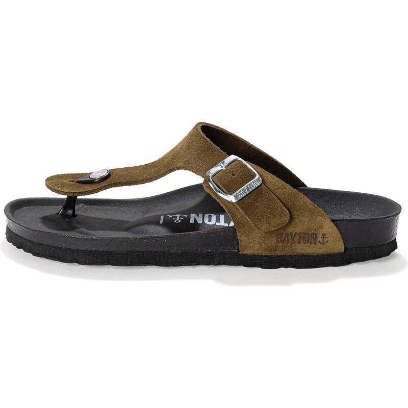 Bayton Žabky MERCURE khaki 114883146