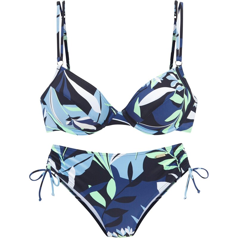SUNSEEKER Bikiny námořnická modř / světlemodrá / pastelově
