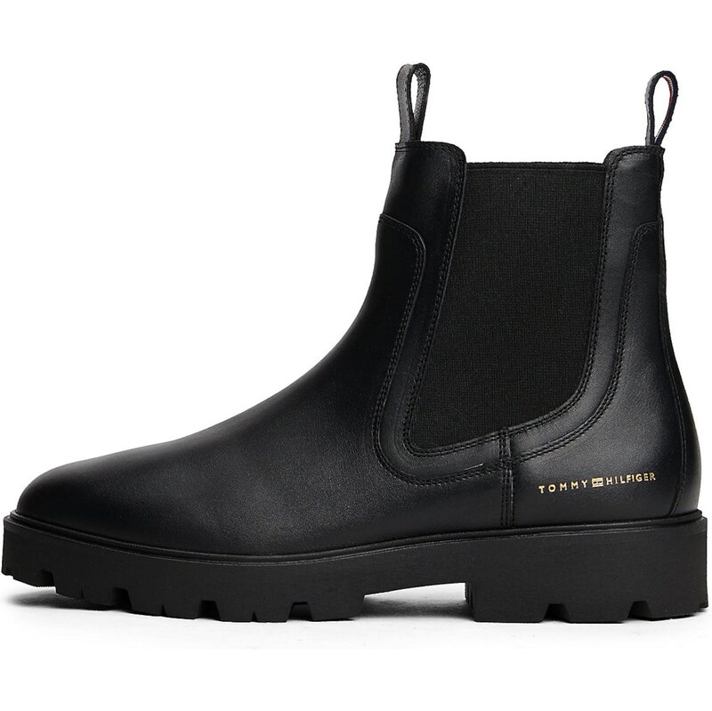 TOMMY HILFIGER Chelsea boty černá 114883196