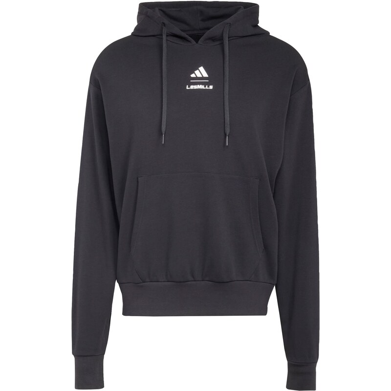 ADIDAS PERFORMANCE Sportovní mikina Les Mills černá / bílá