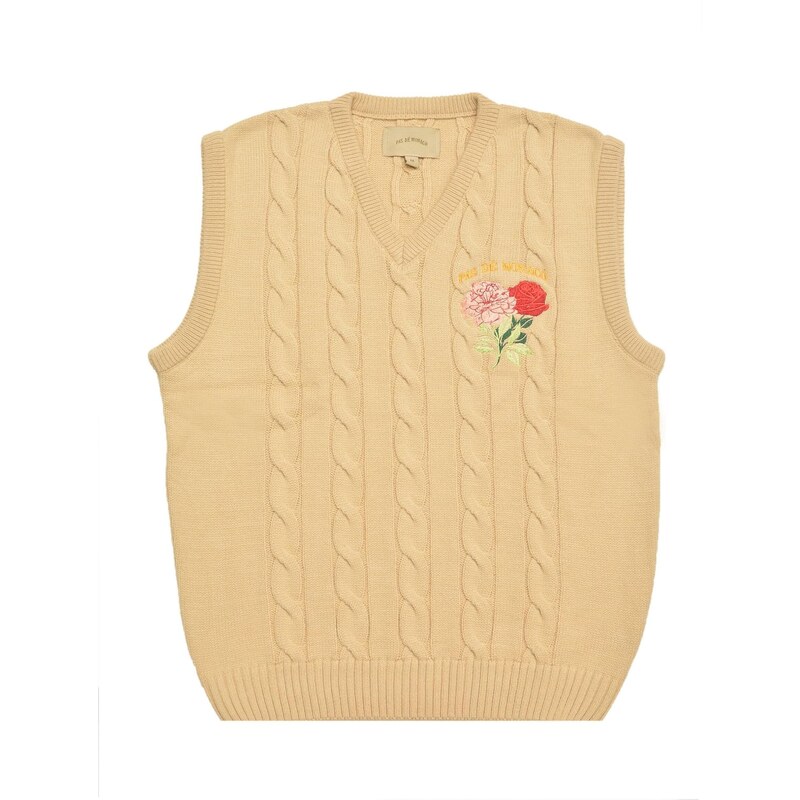 Pas De Monaco Vesta Florasion písková / zelená / růžová /
