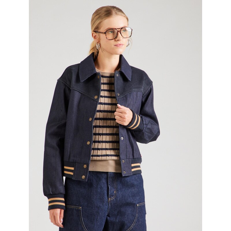 LEVIS Přechodná bunda Lennox velbloudí / tmavě modrá 114883558