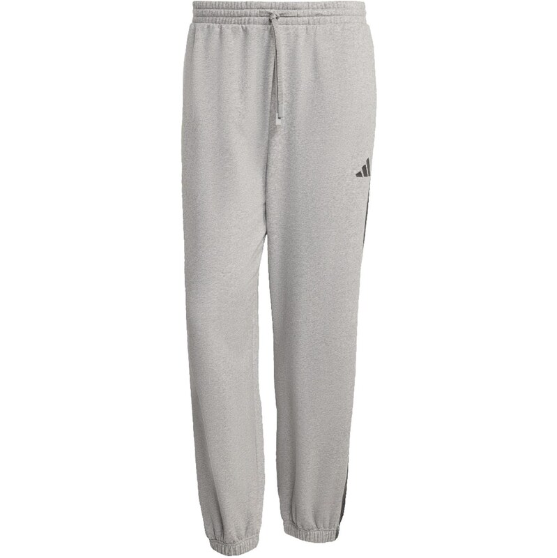 ADIDAS SPORTSWEAR Sportovní kalhoty 'ESS' tmavě šedá / šedý melír