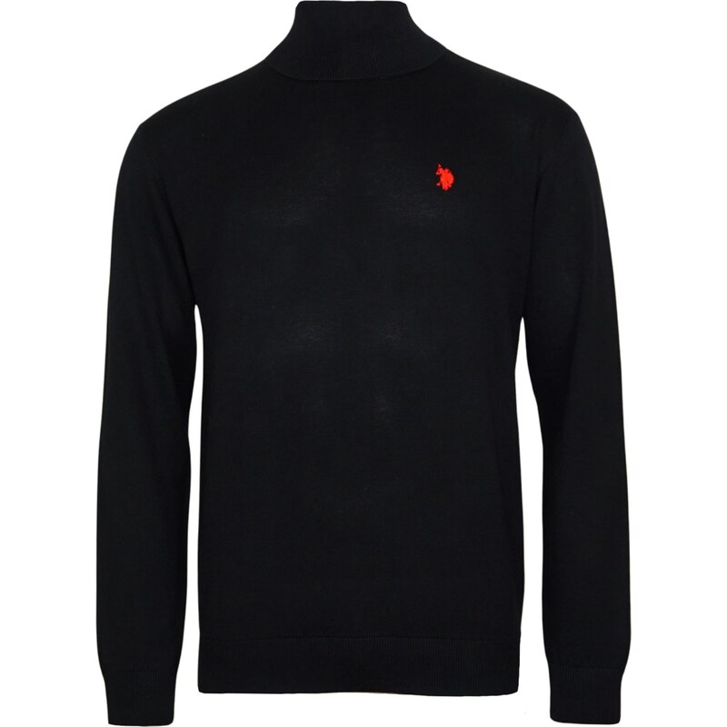 U.S. POLO ASSN. Svetr červená / černá