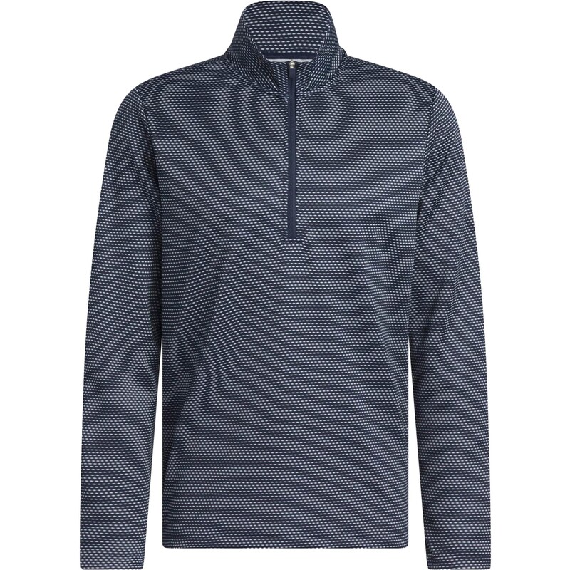 ADIDAS GOLF Sportovní mikina námořnická modř / bílá