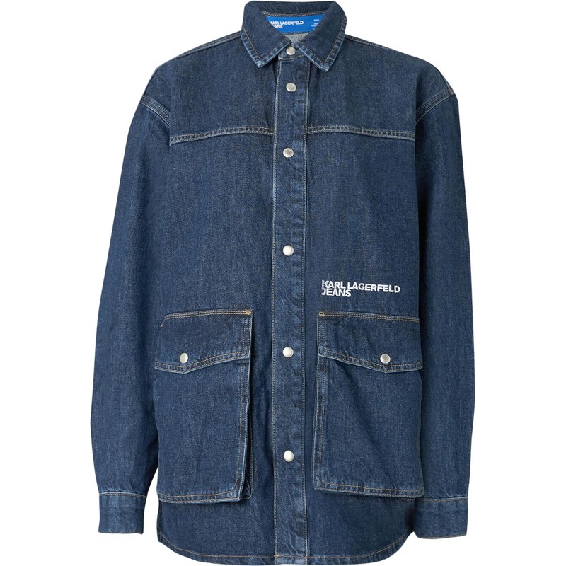 KARL LAGERFELD JEANS Halenka modrá džínovina 114884174
