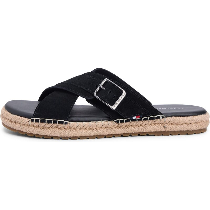 TOMMY HILFIGER Pantofle černá