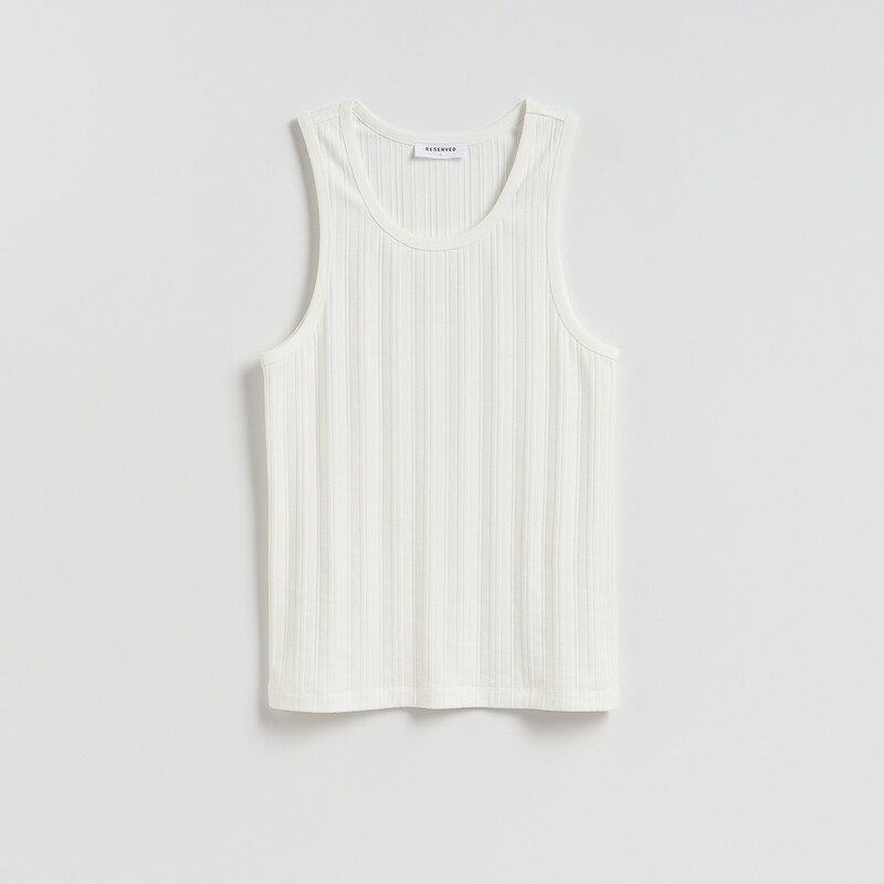 Reserved - Strukturovaný tank top - vícebarevná