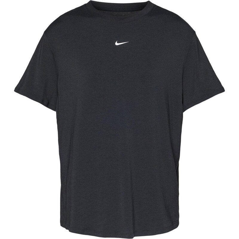 NIKE Funkční tričko One černá / bílá