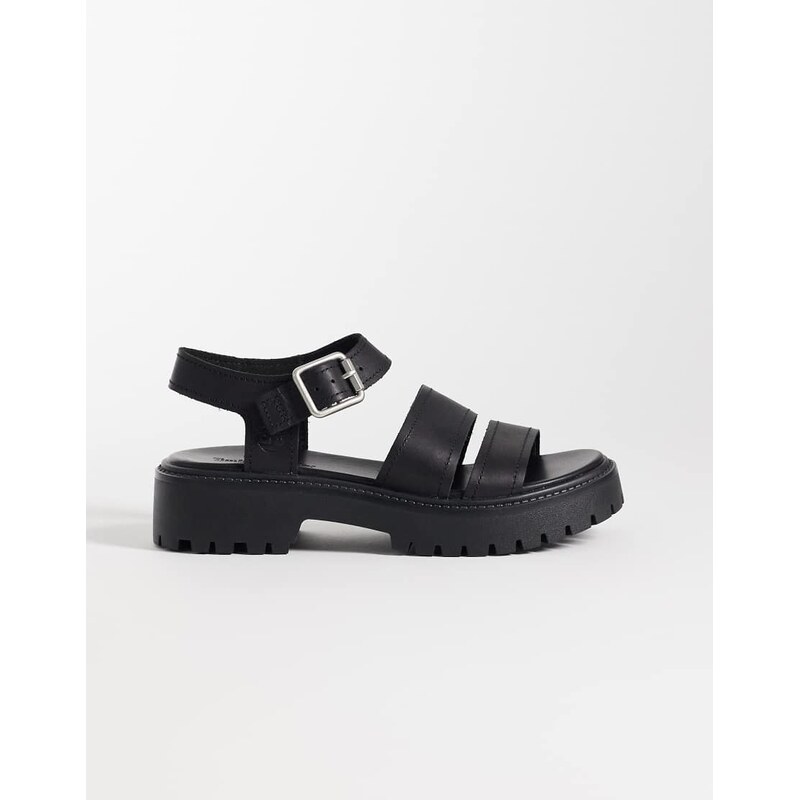 Timberland Stone Street sandals in black leather