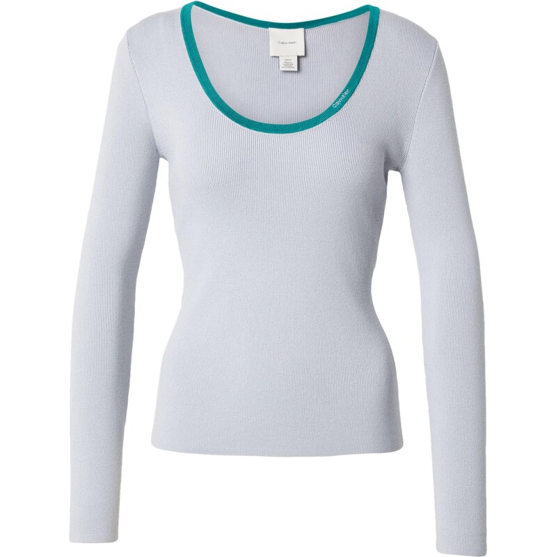 Calvin Klein Svetr pastelová modrá / nefritová 114885004