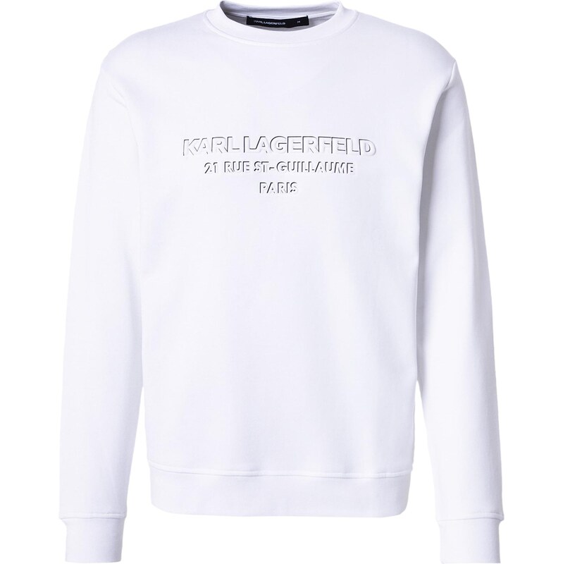 Karl Lagerfeld Mikina černá / bílá