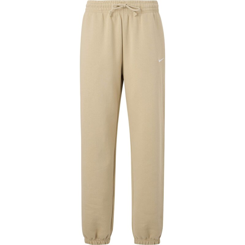 Nike Sportswear Kalhoty Phoenix Fleece cappuccino / bílá