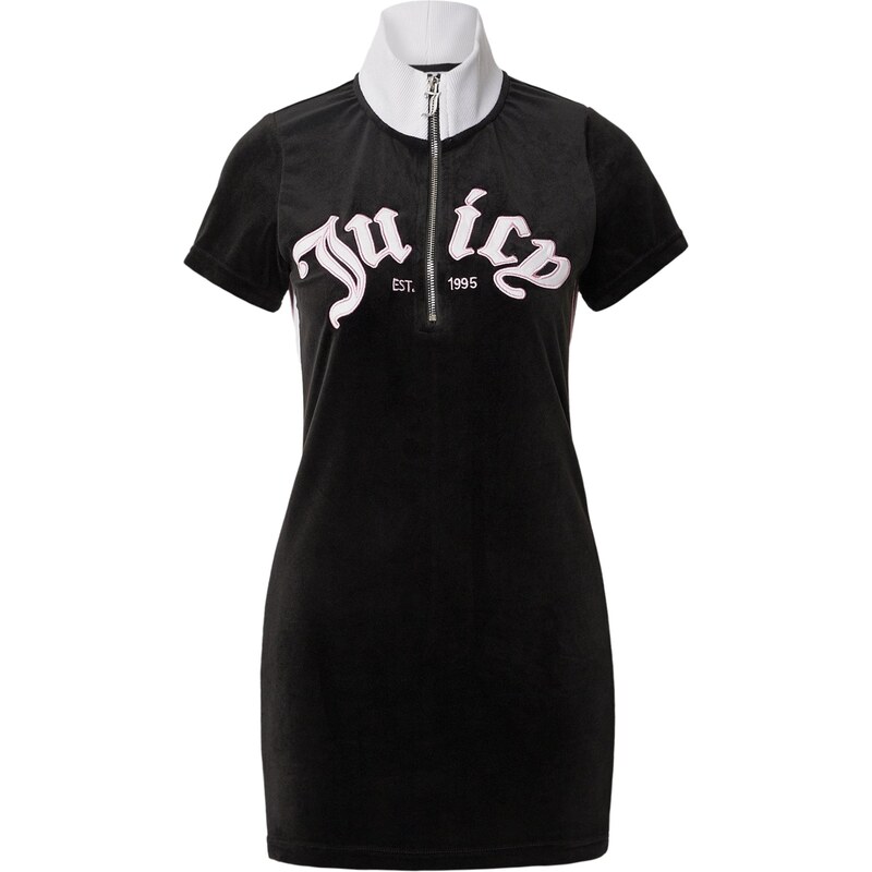 Juicy Couture Šaty CLASIC růžová / černá / bílá 114885093