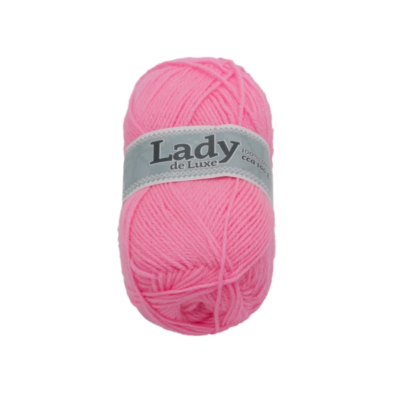 Bellatex Příze LADY de Luxe 100g / 238 m Růžová sv. 114885768