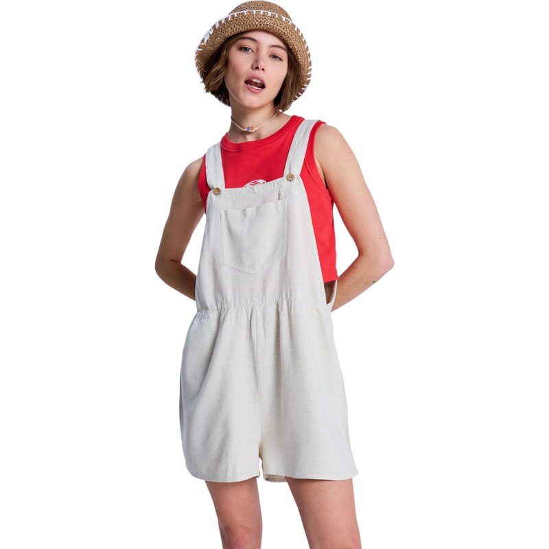 ROXY Overal Easy Isle Mini offwhite