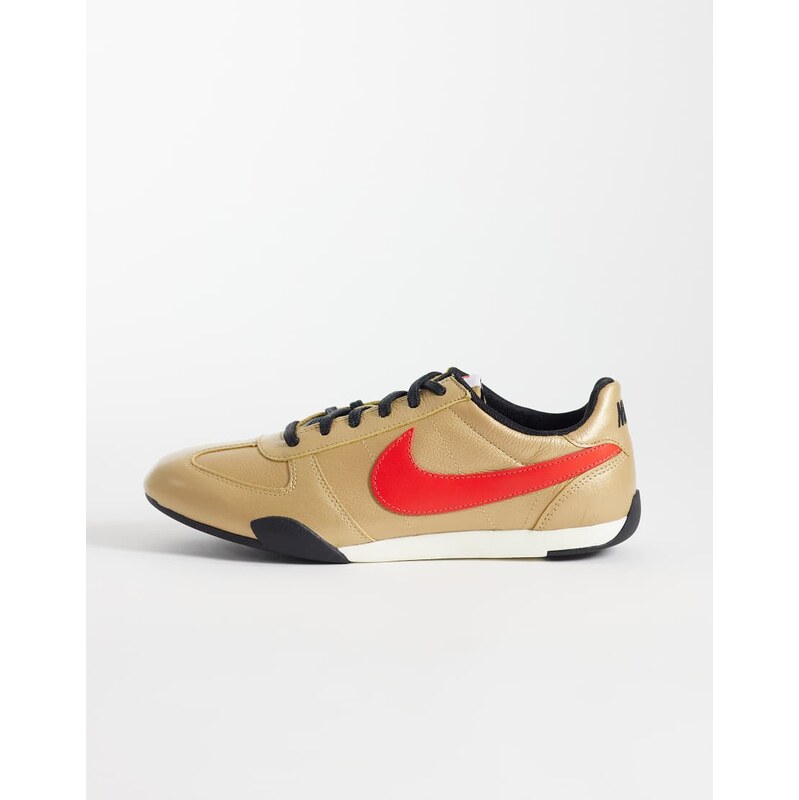 Nike Sprint Sister trainers in gold and red