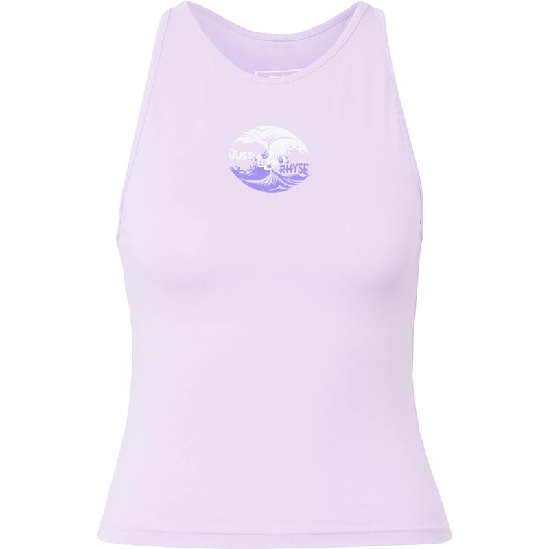 Just Rhyse Top RideTheVibe pastelová fialová / tmavě fialová / bílá 114885788