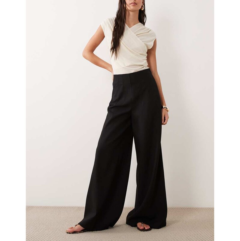 ASOS DESIGN Tailored high waist corset detail trouser co-ord in