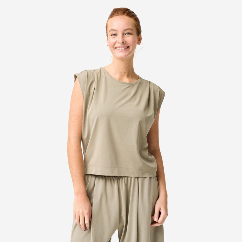 DECATHLON Dámské tílko na jógu Retreat 114886108