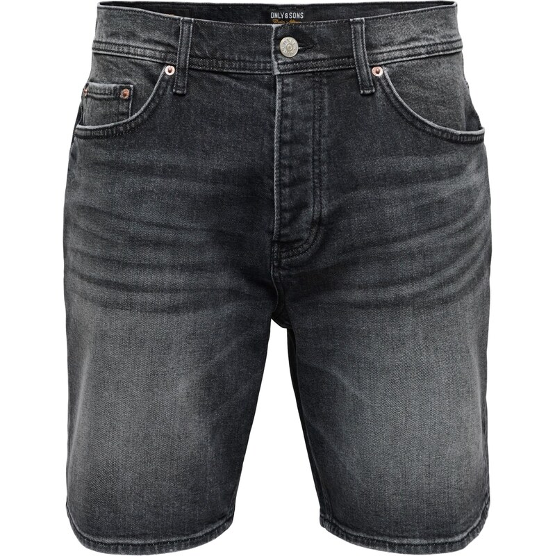 Only & Sons Džíny ONSEdge černá džínovina