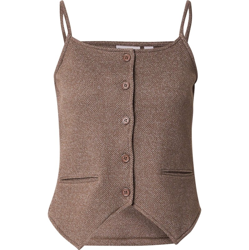 PIECES Top PCPEPPER čokoládová 114886301