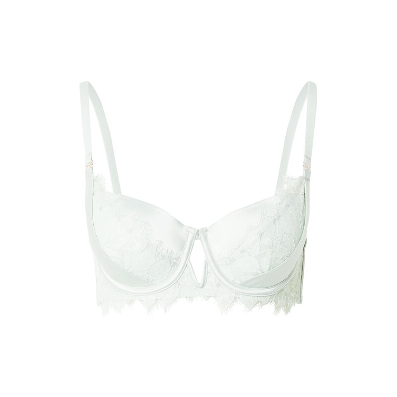Hunkemöller Podprsenka pastelově zelená