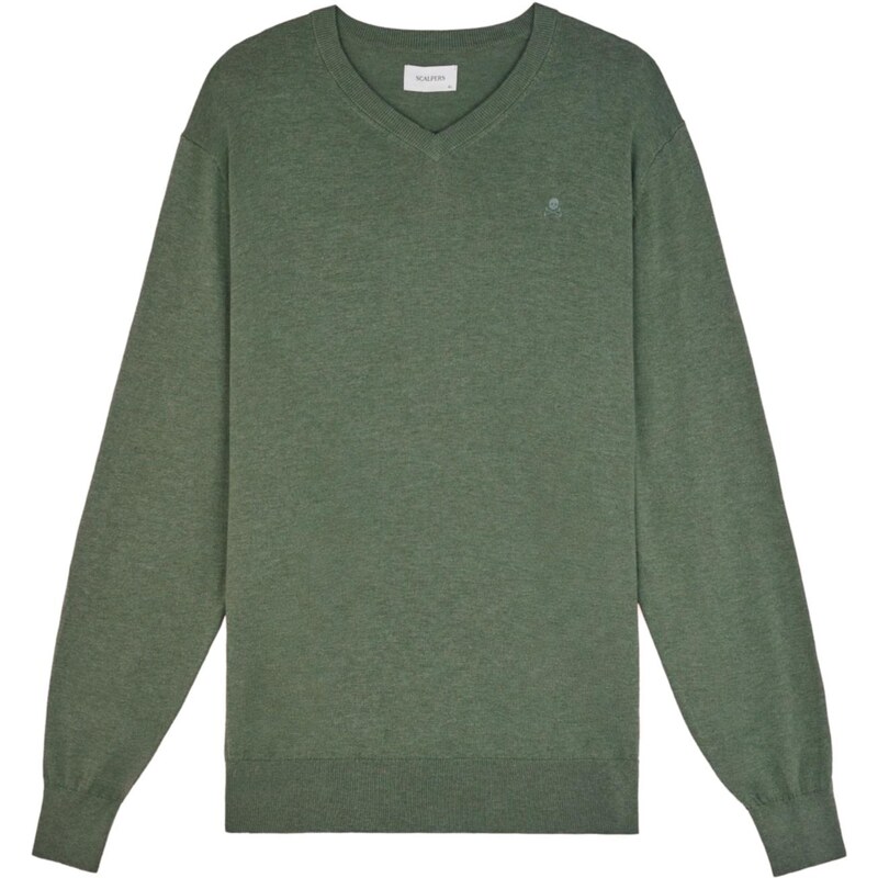 Scalpers Svetr   zelená / khaki