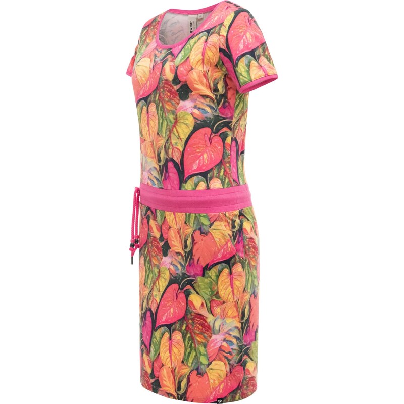 Ragwear Letní šaty 'Baomi Tropic Youmodo' žlutá / oranžová / pink / černá