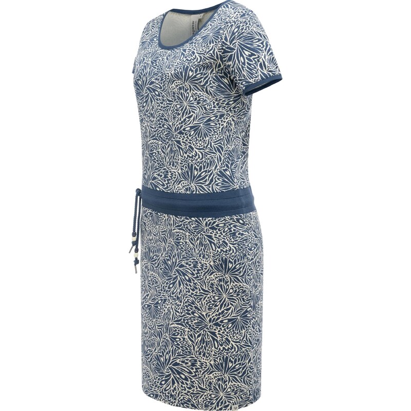 Ragwear Letní šaty 'Baomi Zoo Youmodo' marine modrá / bílá