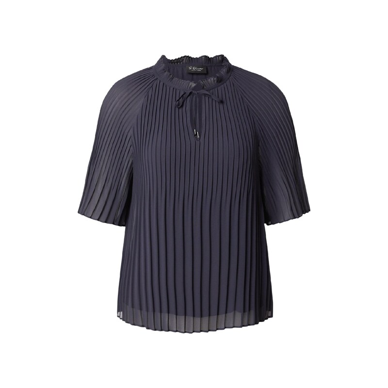 s.Oliver BLACK LABEL Halenka marine modrá 114886686