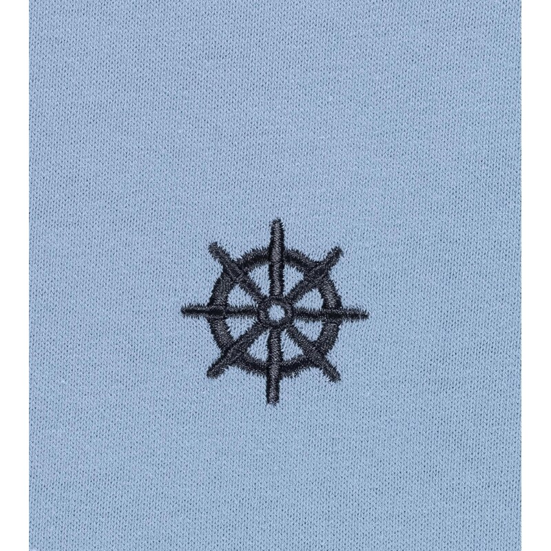 Ragwear Tričko světlemodrá / černá