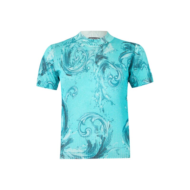 Versace Jeans Couture Svetr tyrkysová / azurová 114887023