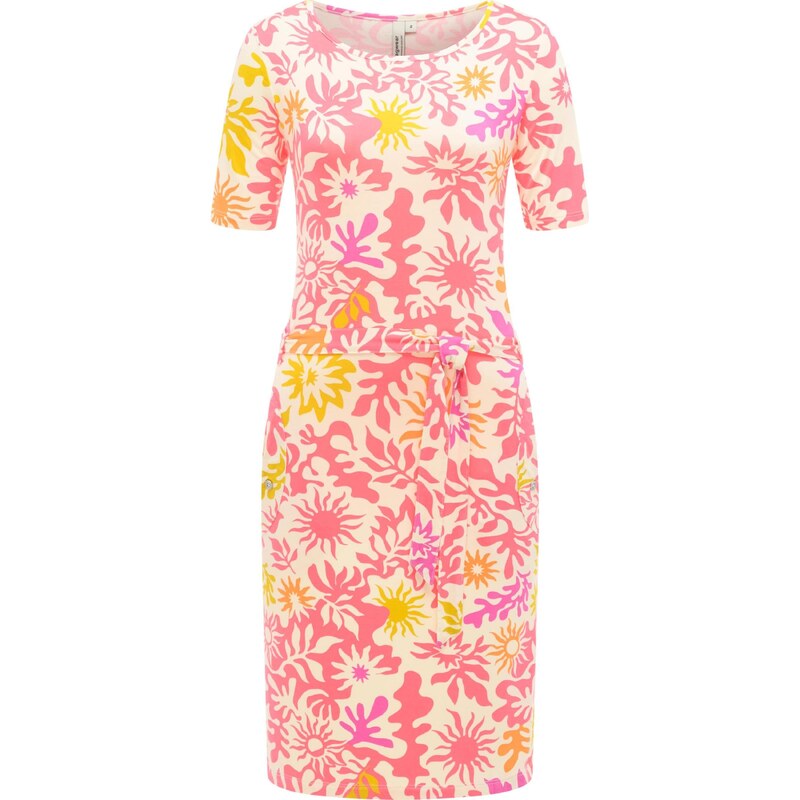 Ragwear Letní šaty 'Taggiana' žlutá / fialová / pink / bílá