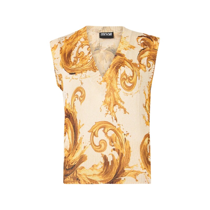 Versace Jeans Couture Kardigany citronová / medová / přírodní bílá 114887164