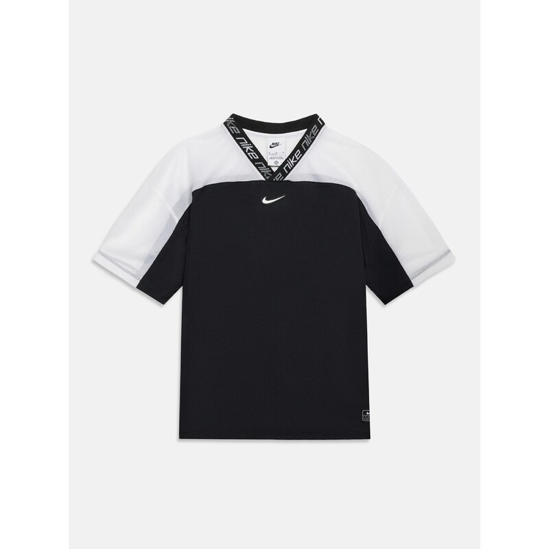 Nike Sportswear Tričko černá / bílá