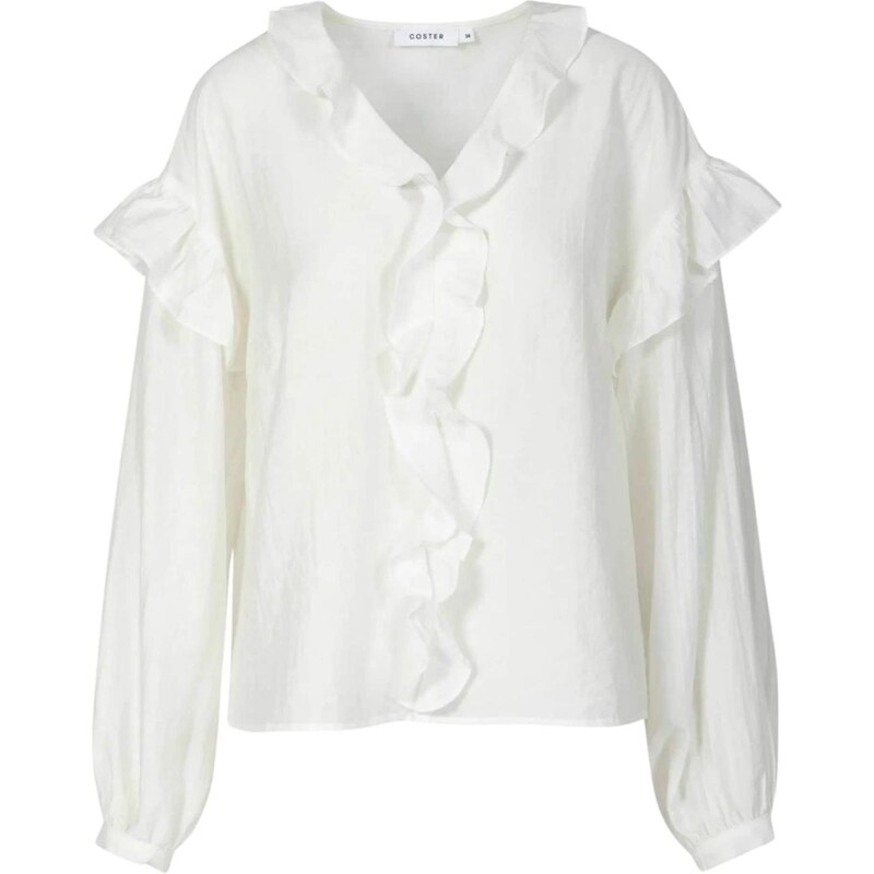Coster Copenhagen Tričko  Longsleeved  béžová
