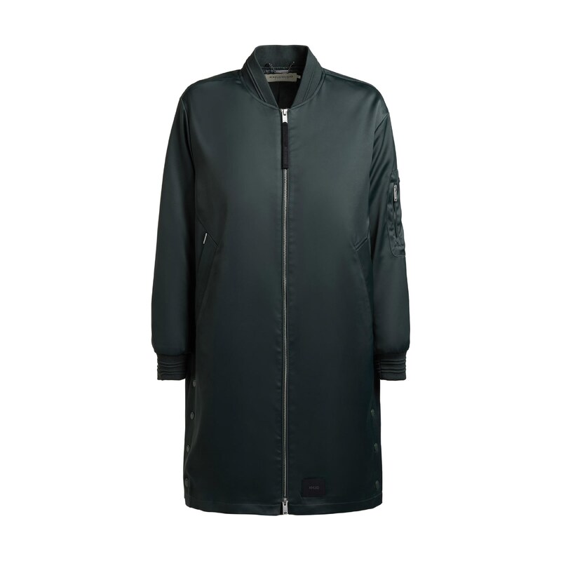 khujo Přechodný kabát Tindra tmavě zelená 114888002